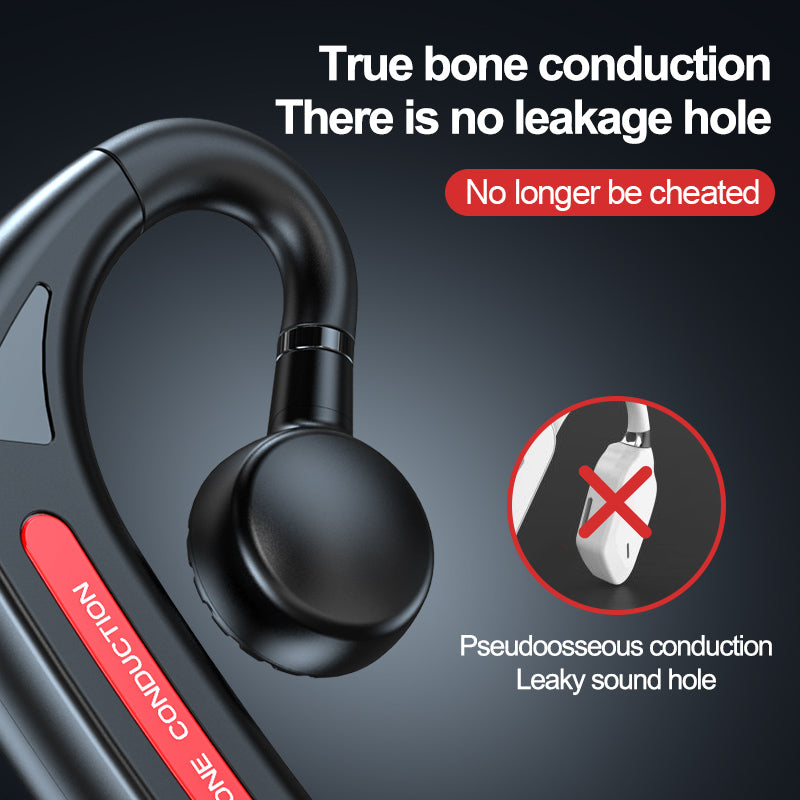 618 Wireless Bluetooth Bone Conduction Earphone Single Ear Hook Headset 618 Wireless Bluetooth Bone Conduction Earphone Single Ear Hook Headset